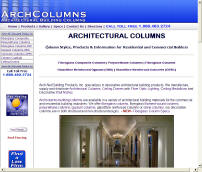 Architectural Columns, Porch Posts, Fiberglass, Gypsum & Concrete Column Styles 