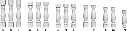 Embassy Balusters