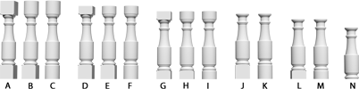 Hamilton Balusters