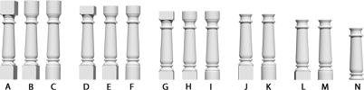 Wellington Balusters